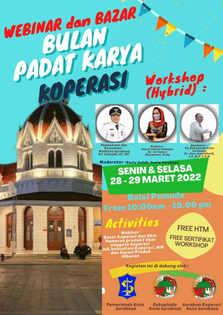 Webinar Dan Bazar Bulan Padat Karya Koperasi Kpri Its 9593